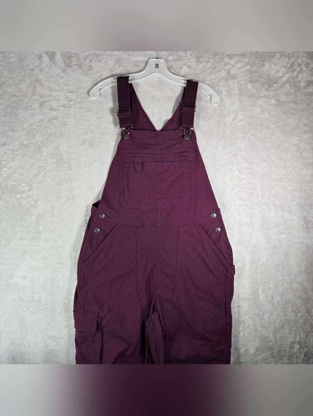 Duluth Trading Co Heirloom Gardening Bib Overalls Women Size Medium 29” Inseam